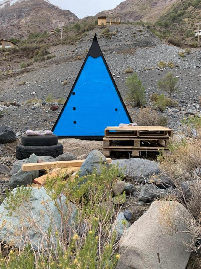 Отель Glamping Roots Del Yeso Los Chacayes Экстерьер фото