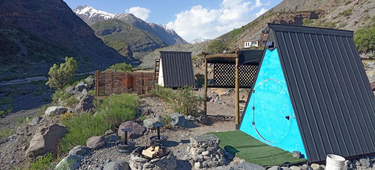 Отель Glamping Roots Del Yeso Los Chacayes Экстерьер фото